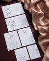 Me & You Place Card
